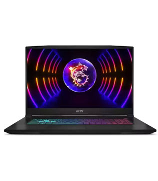 MSI Katana 17 B12VGK, 17.3 Inches, 12th Gen Intel(R) Core(TM) i7-12650H @2.30 GHz, 32 GB RAM, 2 TB NVME SSD, NVIDIA GeForce RTX 4070, Black Laptop (Pre-owned)