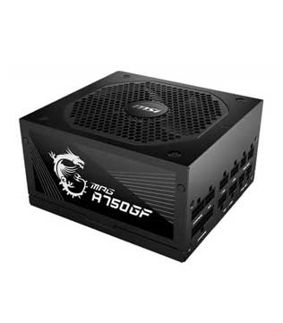 MSI MPG A750GF 750 Watt Fully Modular Power Supply (Pre-owned)