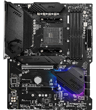 MSI MPG B550 Gaming Plus Motherboard (Pre-owned)