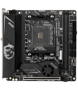 MSI MPG B550I Gaming Edge Max Wifi Motherboard AM4 Socket (Pre-owned)