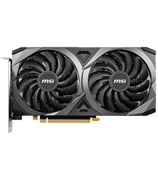 MSI NVIDIA Geforce RTX 3060 Ventus 2X OC 12GB GDDR6 Graphics Card (Pre-owned)