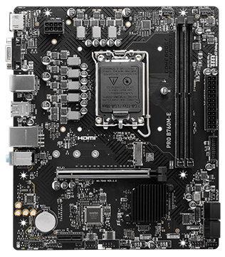 MSI PRO B760M-E DDR5 Motherboard (Pre-owned)