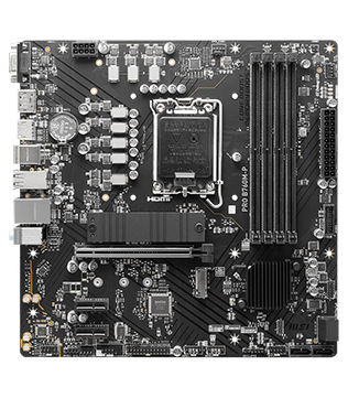 MSI PRO B760M-P DDR5 (Without I/O Shield) Motherboard (Pre-owned)