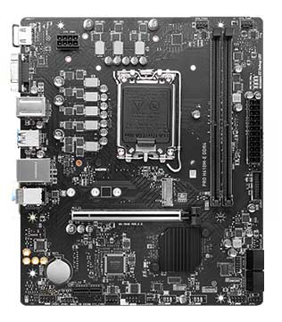 MSI PRO H610M-E DDR4 (Without I/O Shield) Motherboard (Pre-owned)