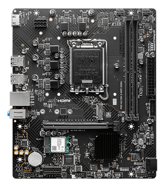 MSI PRO H610M-S DDR4 WIFI Motherbord (Pre-owned)