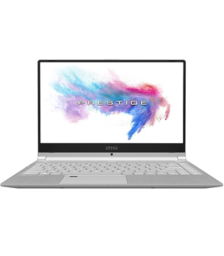 MSI PS42 Modern 8MO, 14 Inches, Intel(R) Core(TM) i5-8265U CPU @1.60GHz, 16 GB RAM, 512 GB NVME SSD, Intel® UHD Graphics 620, Silver Laptop (Pre-owned)