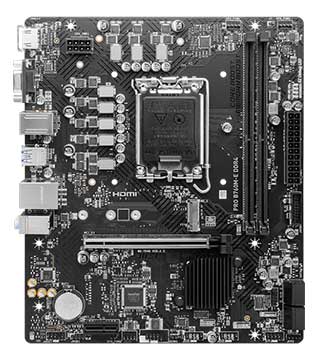 MSI Pro B760M-E DDR4 Motherboard (Pre-owned)