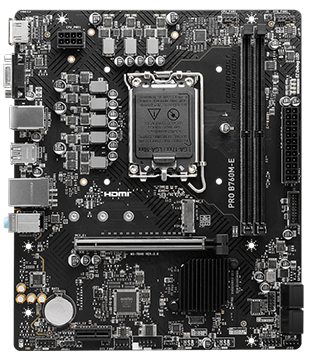 MSI Pro B760M E Motherboard (Pre-owned)
