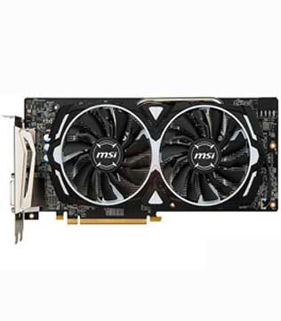 MSI Radeon RX 480 ARMOR 8GB OC GDDR5 (912-V341-029) Graphics Card (Pre-owned)