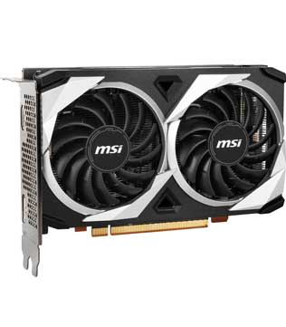 MSI Radeon RX 6500 XT 4GB (MECH 2X 4G OC) Graphics Card (Pre-owned)