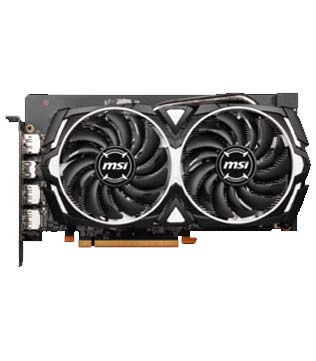 MSI Radeon RX 6600 ARMOR 8GB (912-V502-043) Graphics Card (Pre-owned)