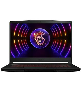 MSI Thin GF63 12VF, 15.6 Inches, 12th Gen Intel(R) Core(TM) i7-12650H @2.30 GHz, 32 GB RAM, 512 GB NVME SSD, NVIDIA GeForce RTX 4060, Black Laptop(Pre-owned)