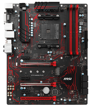 MSI X370 Gaming Plus Motherboard (Pre-owned)