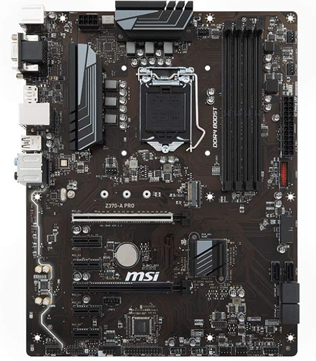 MSI Z370-A Pro Motherboard (Without IO Shield) (Pre-owned)