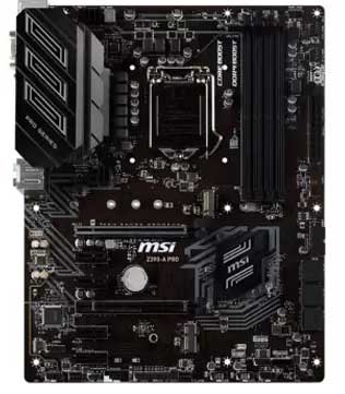 MSI Z390-A PRO Motherboard (Without I/O Shield) (Pre-owned)