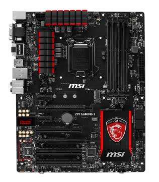 MSI Z97 GAMING 3 Motherboard (Pre-owned)
