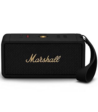 Marshall Middleton Portable Bluetooth Speaker Black & Brass (Pre-owned)