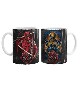 Marvel Official Deadpool and Wolverine Mug