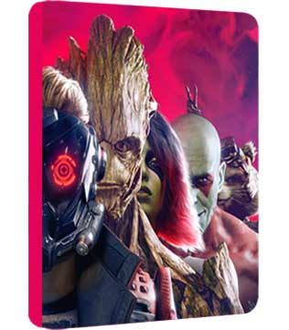 Marvels Guardians of the Galaxy Steelbook (No Game Included) (Minor Scratches & Dent) (Pre-owned)