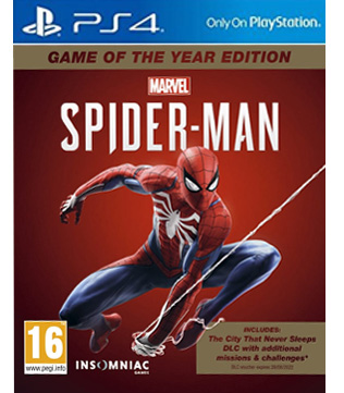Marvels Spider Man Game Of The Year Edition PS4