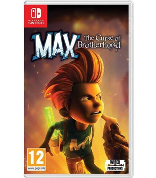 Max The Curse of Brotherhood Nintendo Switch (Pre-owned) (without Original Box and Cover)