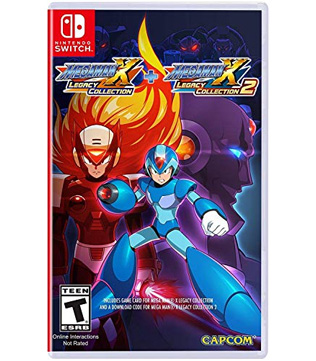 Mega Man X Legacy Collection 1+2 Nintendo Switch (Pre-owned) (without Original Box and Cover)
