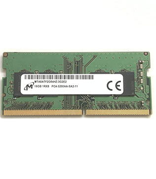 Micron 16GB DDR4 3200MHz (MTA8ATF2G64HZ-3G2F1) Laptop RAM (Pre-owned)