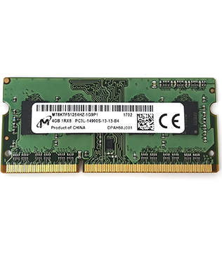 Micron 4GB DDR3 1866MHz (MT8KTF51264HZ-1G9P1) Laptop RAM (Pre-owned)