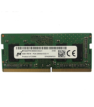 Micron 4GB DDR4 3200MHz (MTA4ATF51264AZ-3G2J1) Desktop RAM (Pre-owned)