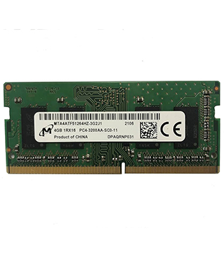 Micron 4GB DDR4 3200MHz (MTA4ATF51264HZ-3G2R1) Laptop RAM (Pre-owned)