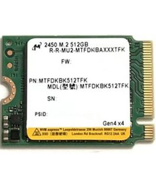 Micron 512GB M.2 NVMe (MTFDKCD512TFK) Internal Solid State Drive (Pre-owned)