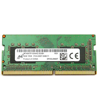 Micron 8GB 2400Mhz (MTA8ATF1G64HZ-2G3B1)Laptop RAM (Pre-owned)