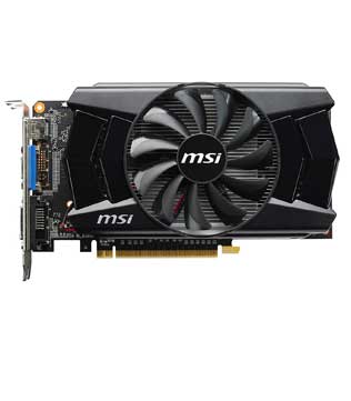 MSI GeForce GTX 750 Ti 2GB GDDR5 (N750Ti-2GD5/OCV1) Graphics Card (Pre-owned)