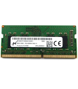 Micron 8GB DDR4 2666MHz (MTA8ATF1G64HZ-2G6E1) Laptop RAM (Pre-owned)
