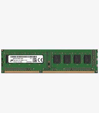 Micron DDR3 1600 4GB (MT8JTF51264AZ-1G6E1) Desktop RAM (Pre-owned)