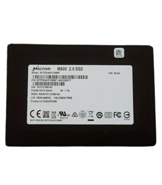Micron M600 512GB 2.5Inch SATA (MTFDDAK512MBF) Internal Solid State Drive (Pre-owned)