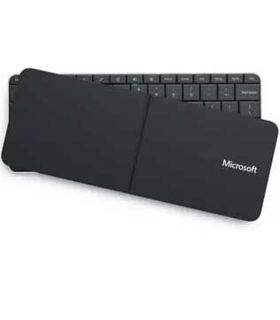 Microsoft Wedge Mobile Bluetooth Multi-device Keyboard (Black) (Minor Wear And Tear) Keyboard (Pre-owned)