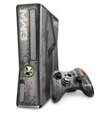 Microsoft Xbox 360 (S) 320GB Call of Duty Modern Warfare Edition PAL Region Xbox 360 (Pre-owned)