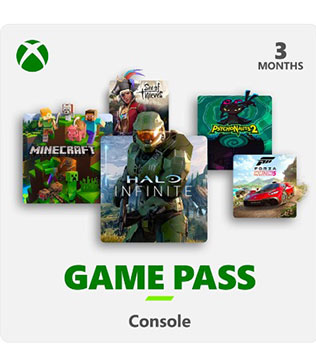 Microsoft Xbox Game Pass Console 3 Months (Digital)