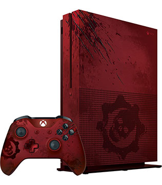 Microsoft Xbox One S 2 TB Gears of War 4 Limited Edition (Repaired, Body Damage) (Pre-owned)