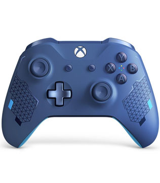 Microsoft Xbox One Wireless Controller Sport Blue Xbox One (Pre-owned)