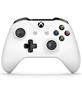 Microsoft Xbox One Wireless Controller with Bluetooth (With 3.5 mm Jack) (White)