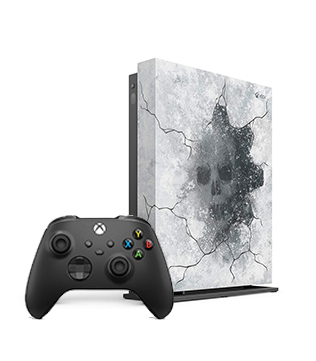 Microsoft Xbox One X 1TB Gears 5 Edition With Black Controller (Pre-owned)