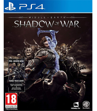 Middle Earth Shadow of War PS4