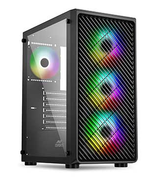 Desktop PC (Pre-owned) Mid Tower With AMD Ryzen 5 5600g, 16GB DDR4 RAM, 480GB SSD, 1TB HDD
