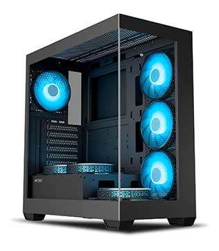 Gaming Desktop PC (Pre-owned) Mid Tower with Ryzen 7 5700G, 16GB DDR4 RAM, RTX 4060 Ti GPU 8GB, 1TB SSD
