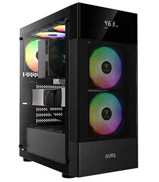 Desktop PC (Pre-owned) Mid Tower With AMD Ryzen 5 5600X, 16GB DDR4 RAM, 1TB SSD