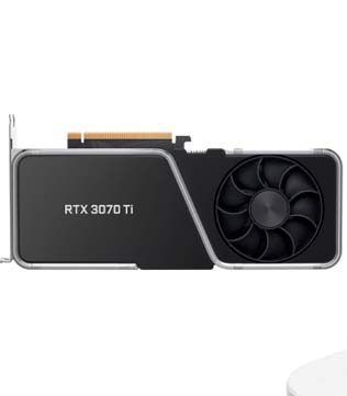 NVIDIA GEFORCE RTX 3070 Ti 8GB Graphics Card (Pre-owned)