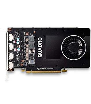 NVIDIA Quadro P2200 5GB GDDR5X (VCQP2200-SB) Graphics Card (Pre-owned)