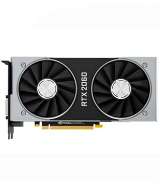 NVIDIA RTX 2060 Founders Edition 6GB (PG160) Graphics Card (Pre-owned)